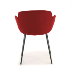 Silla confidente Ivonne, Patas, Estructura metálica, Tapizada