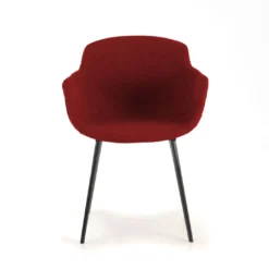 Silla confidente Ivonne, Patas, Estructura metálica, Tapizada