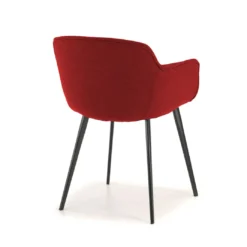 Silla confidente Ivonne, Patas, Estructura metálica, Tapizada