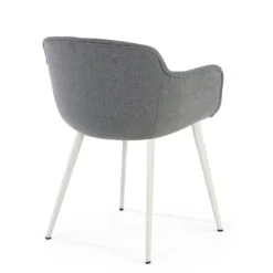 Silla confidente Ivonne, Patas, Estructura metálica, Tapizada