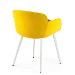 Silla confidente Ivonne, Patas, Estructura metálica, Tapizada