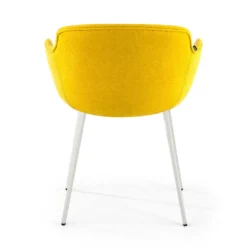 Silla confidente Ivonne, Patas, Estructura metálica, Tapizada