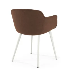 Silla confidente Ivonne, Patas, Estructura metálica, Tapizada