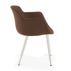 Silla confidente Ivonne, Patas, Estructura metálica, Tapizada