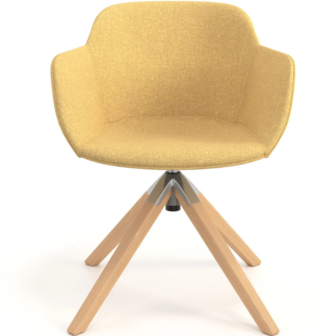 Silla confidente Ivonne Patas Madera Tapizado