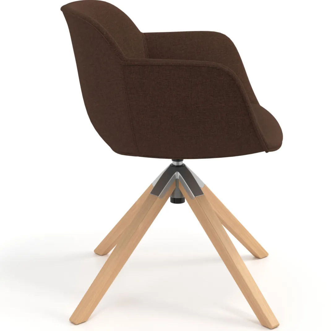 Silla confidente Ivonne Patas Madera Tapizado
