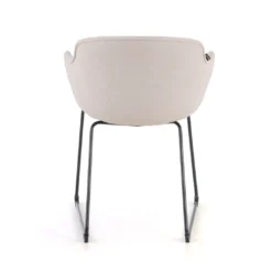 Silla confidente Ivonne patín Asiento Tapizado