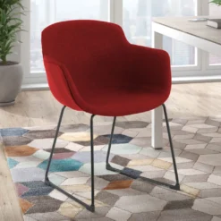 Silla confidente Ivonne patín Asiento Tapizado