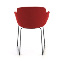 Silla confidente Ivonne patín Asiento Tapizado
