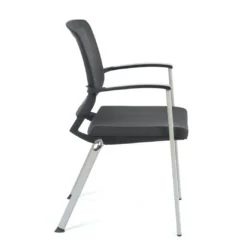 Silla Confidente Maya estructura patin red