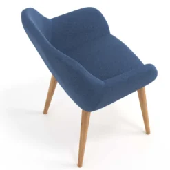 Silla confidente Moon 4 patas madera maciza