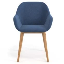 Silla confidente Moon 4 patas madera maciza