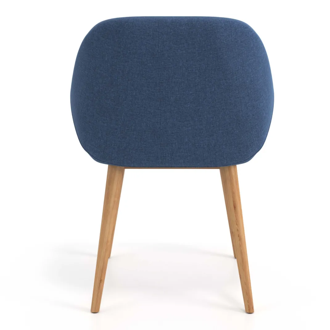 Silla confidente Moon 4 patas madera maciza