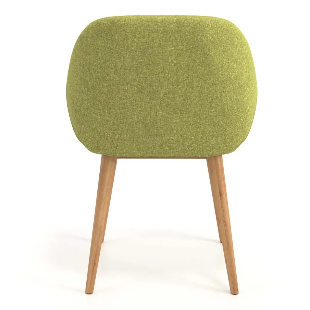 Silla confidente Moon 4 patas madera maciza