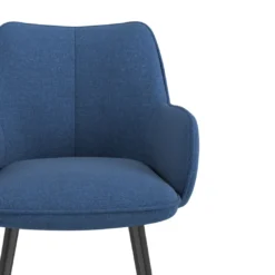 Silla confidente tapizada Gala, estructura 4 patas