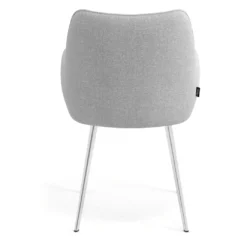 Silla confidente tapizada Gala, estructura 4 patas