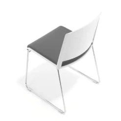 Silla Confidente tapizada Lotus