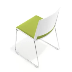 Silla Confidente tapizada Lotus