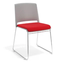 Silla Confidente tapizada Lotus