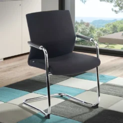 Silla confidente Tivoli patín tela