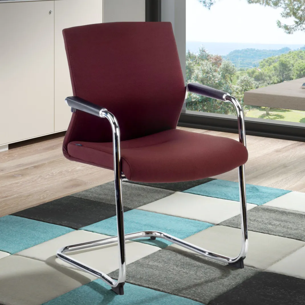 Silla confidente Tivoli patín tela