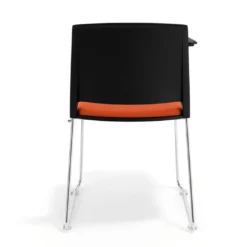 Silla con pala tapizada Lotus