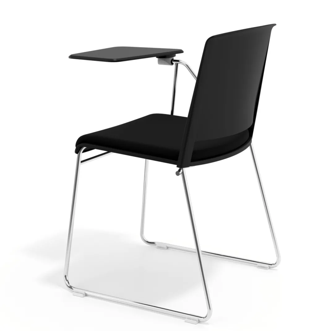 Silla con pala tapizada Lotus