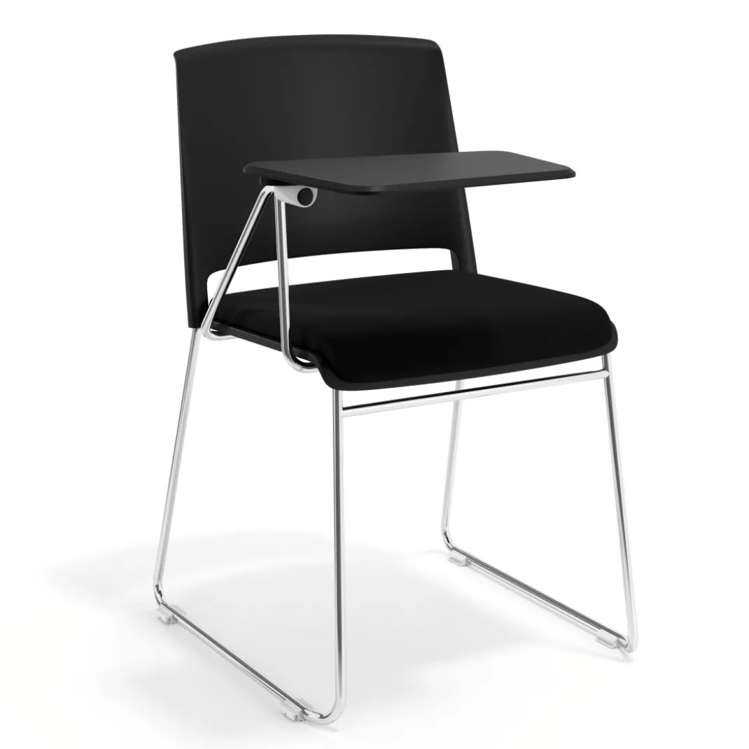 Silla con pala tapizada Lotus