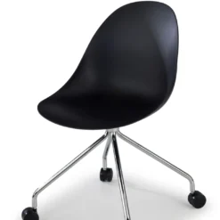 Silla de confidente Flow, con ruedas