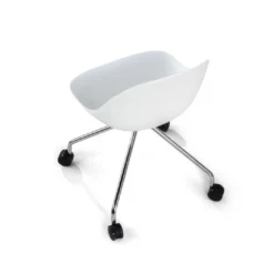 Silla de confidente Flow, con ruedas