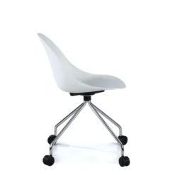 Silla de confidente Flow, con ruedas