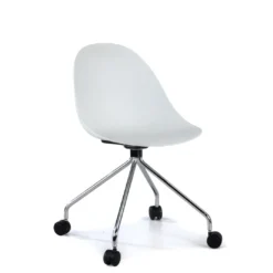 Silla de confidente Flow, con ruedas