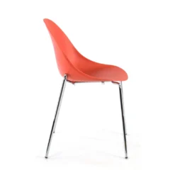 Silla de confidente Flow, 4 patas, estructura acero, apilable