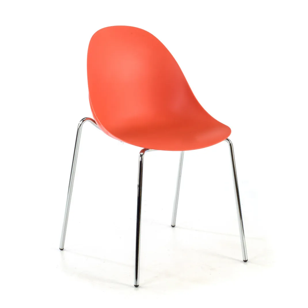 Silla de confidente Flow, 4 patas, estructura acero, apilable