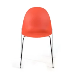 Silla de confidente Flow, 4 patas, estructura acero, apilable