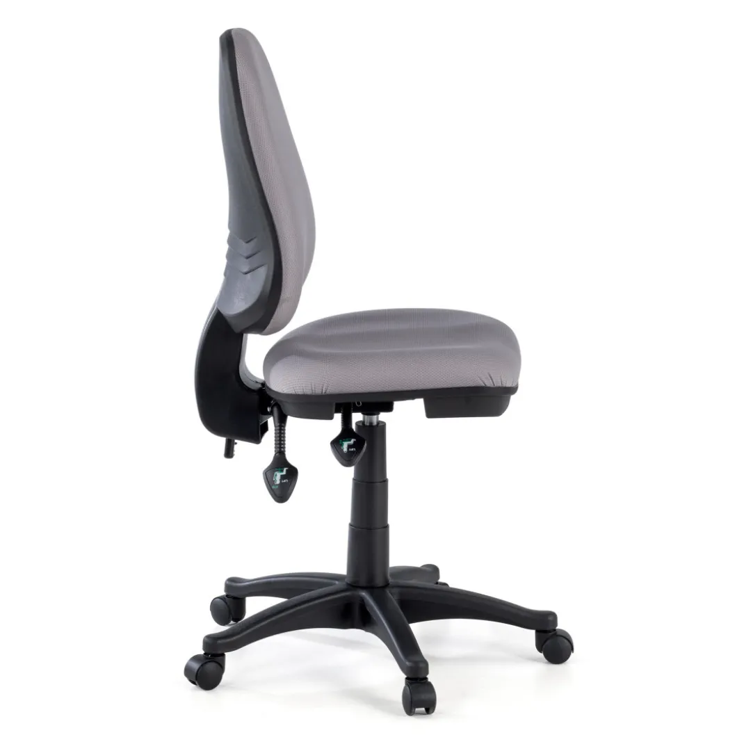 Silla de escritorio en tela Eco, mecanismo asyncron