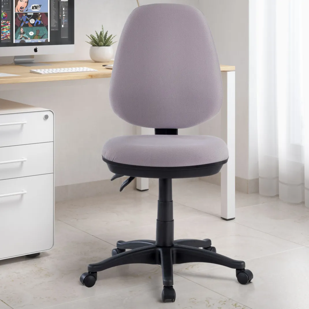 Silla de escritorio en tela Eco, mecanismo asyncron