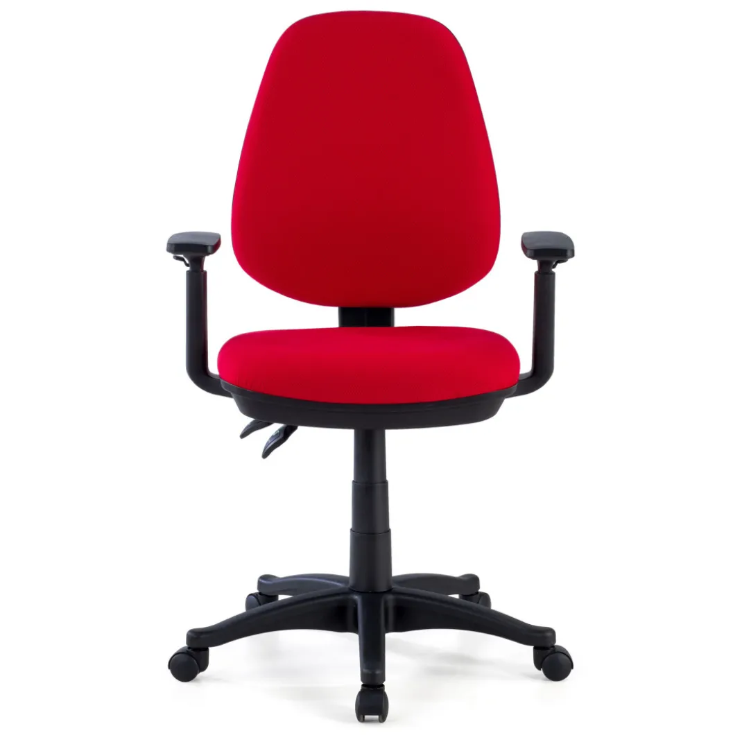 Silla de escritorio en tela Eco Con Brazos, mecanismo asyncron
