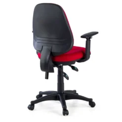 Silla de escritorio en tela Eco Con Brazos, mecanismo asyncron
