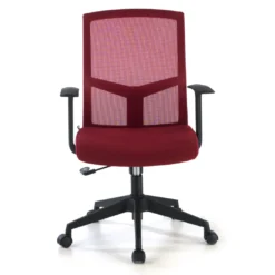 Silla de escritorio giratoria Star, red