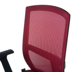 Silla de escritorio giratoria Star, red