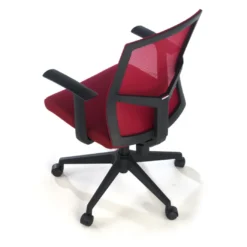 Silla de escritorio giratoria Star, red