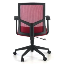 Silla de escritorio giratoria Star, red