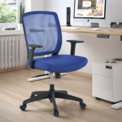 Silla de escritorio giratoria Nicole, red