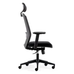 Silla de oficina Axel, espuma inyectada, con reposacabezas