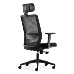 Silla de oficina Axel, espuma inyectada, con reposacabezas