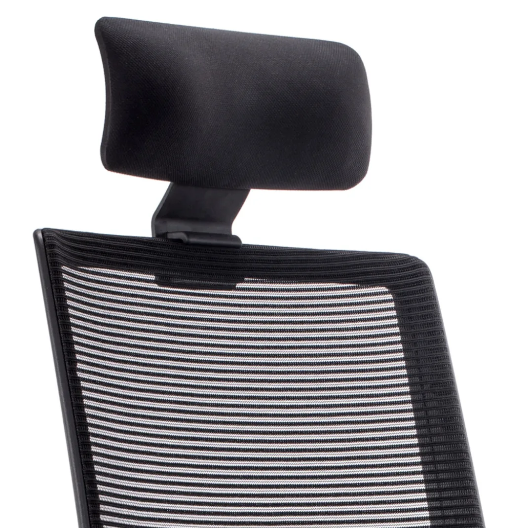 Silla de oficina Axel, espuma inyectada, con reposacabezas