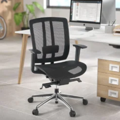 Silla de oficina Ergomax, premium, Red