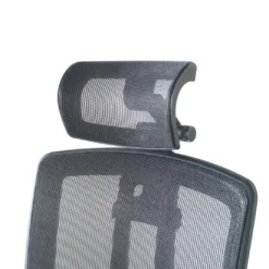 Silla de oficina Ergomax, premium, red con reposacabezas