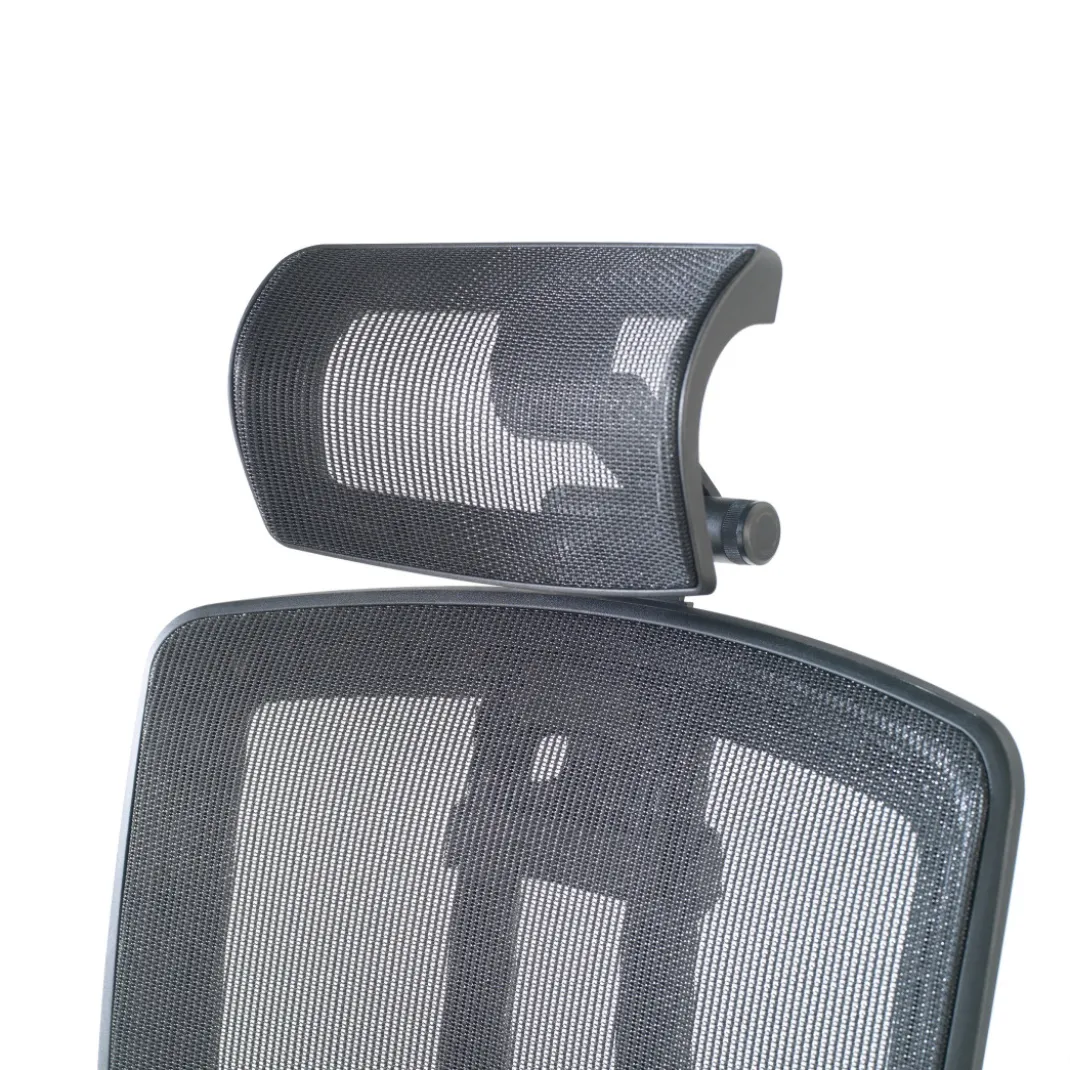 Silla de oficina Ergomax, premium, red con reposacabezas